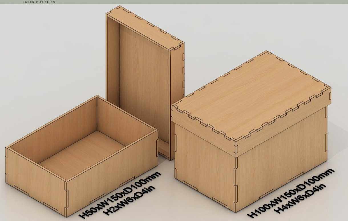 Cajas de MDF Personalizadas – Corte y Grabado Láser - Imagen 2
