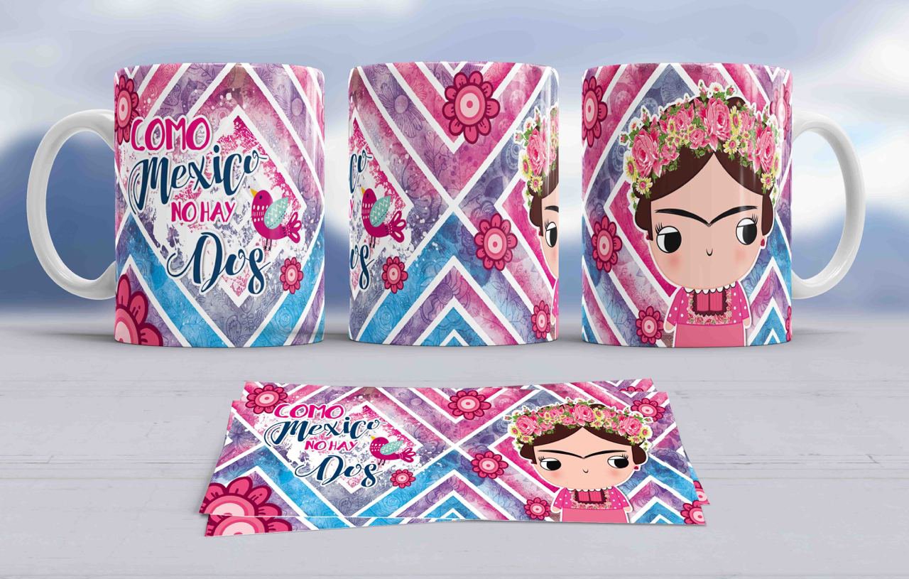 TAZAS FRIDA KAHLO