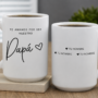 Taza Personalizada “Te Amamos por Ser Nuestro Papá” ☕❤️